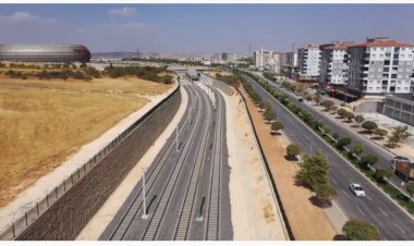 Gaziantep'te Gaziray projesi hızla devam ediyor